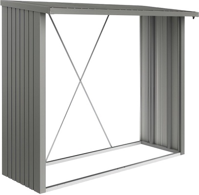 Armario Leñero WoodStock Gris Cuarzo 229 x 102 x 199 Armario Leñero WoodStock Gris Cuarzo 229 x 102 x 199
